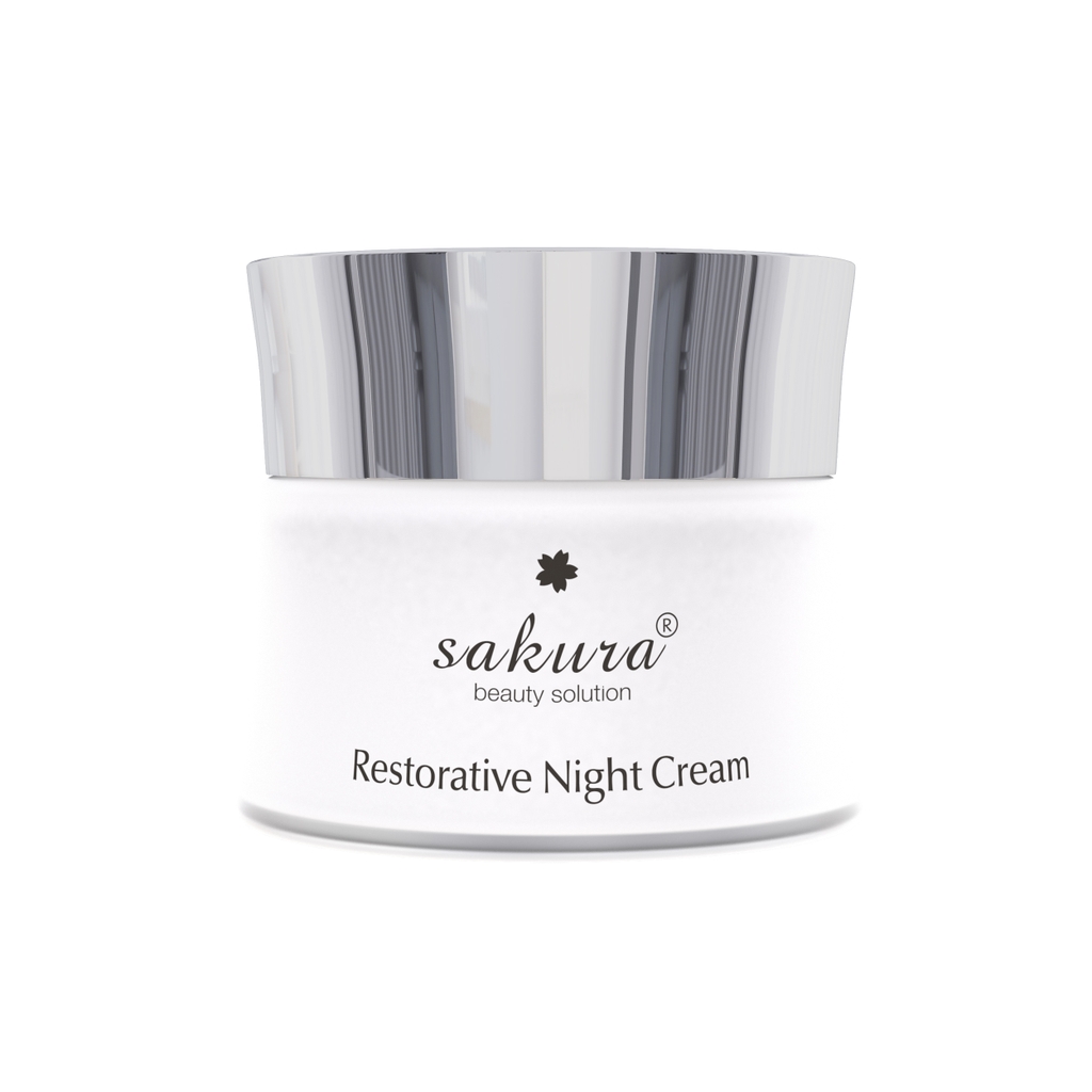 Kem Dưỡng Phục Hồi Chống Lão Hoá Da Ban Đêm Sakura Restorative Night Cream 30g