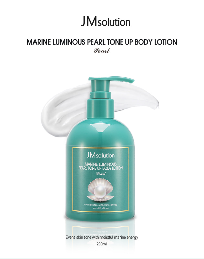 Dưỡng Thể Jmsolution Marine Luminous Pearl Tone Up Body Lotion 200ml