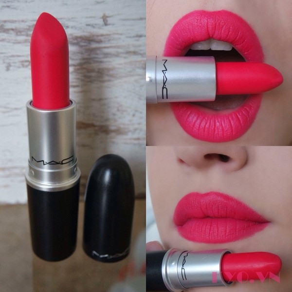 Son Mac Retro Matte Lipstick 706 #Relentlessly Red