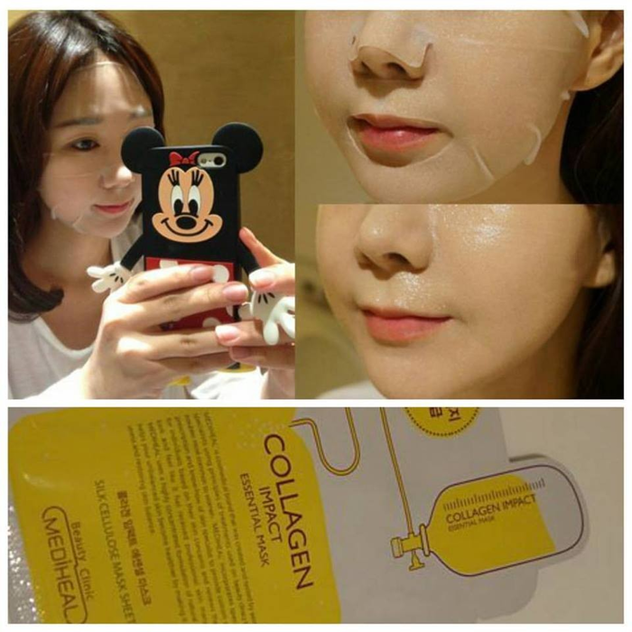 Mặt Nạ Ngăn Ngừa Lão Hóa Mediheal Collagen Impact Essential Mask Ex 24ml