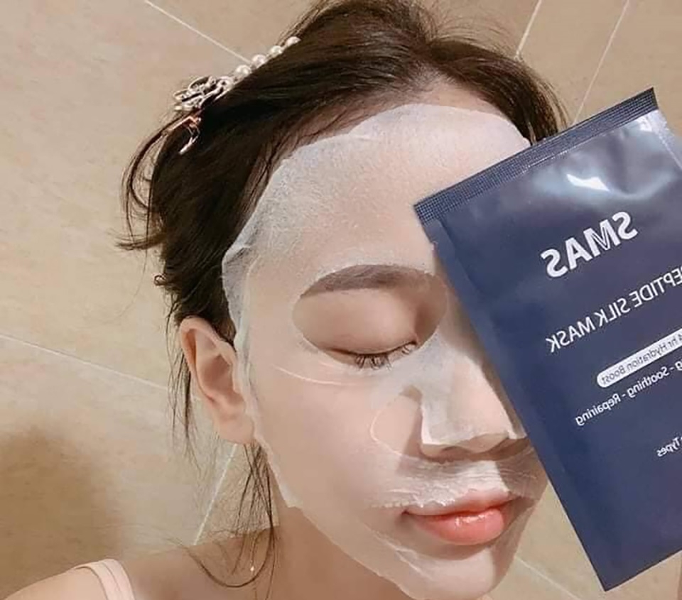 Mặt Nạ Dưỡng Và Phục Hồi Da SMAS Peptide Silk Mask 25g