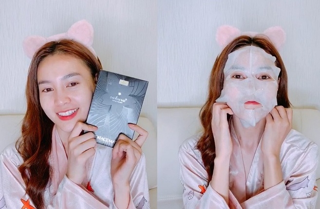 Mặt Nạ Siêu Cấp Ẩm Nâng Cơ Sáng Da Sakura 3D Face Mask (1 MIếng)