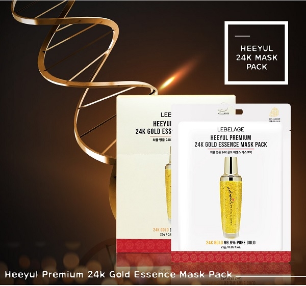 Mặt Nạ Lebelage 24k Gold Essence Mask Pack