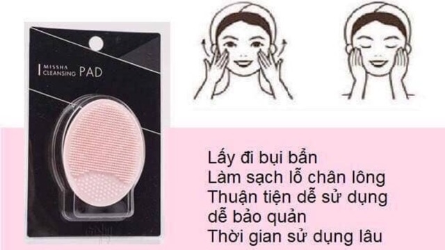 ACC Miếng Rửa Mặt Missha Cleansing Pad