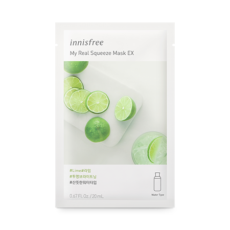Mặt Nạ Innisfree My Real Squeeze Mask EX #Lime