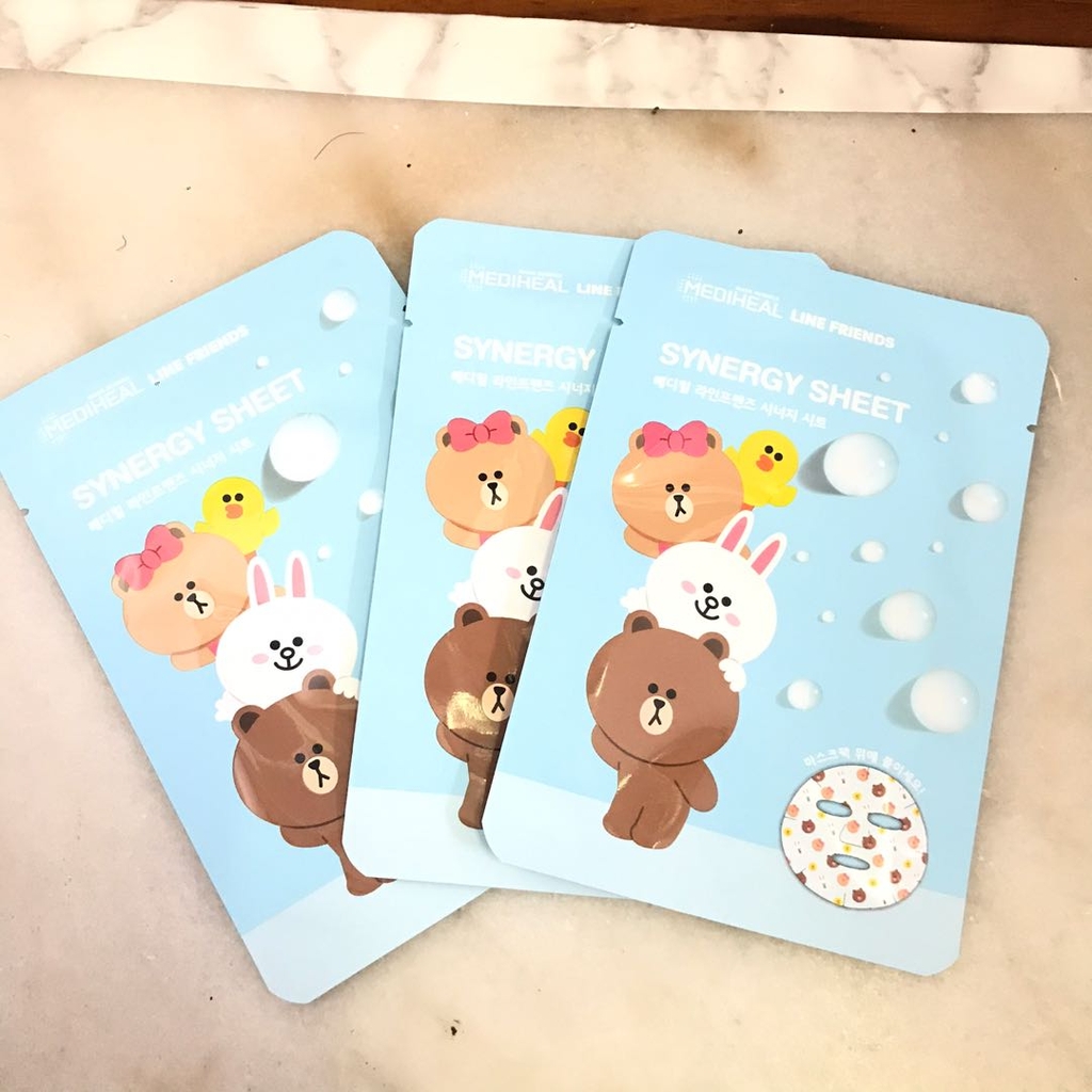 Mặt Nạ Mediheal Line Friends Synergy Sheet Mask