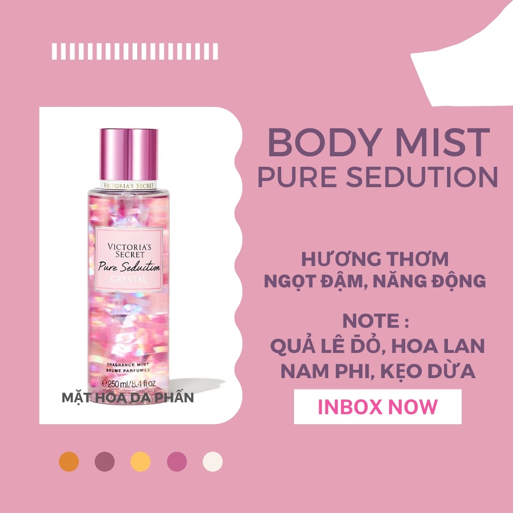 Xịt Body Mist Victoria'S Secret 250ml Các Mùi 2022