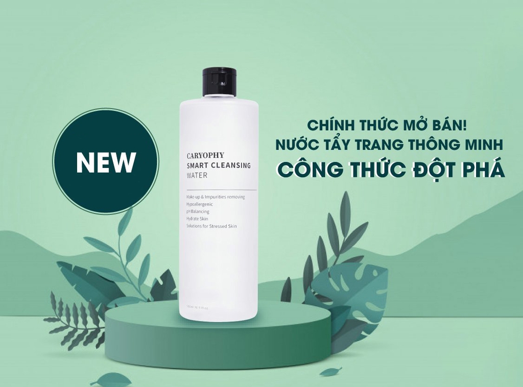 Nước Tẩy Trang Caryophy Smart Cleansing Water 300ml