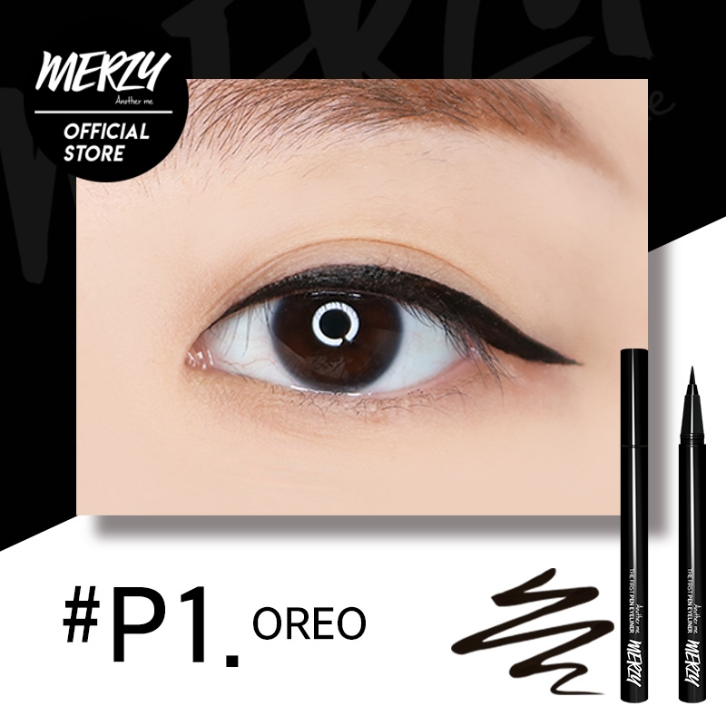 Kẻ Mắt Merzy Another Me The Frist Pen Eyeliner #P1 Oreo