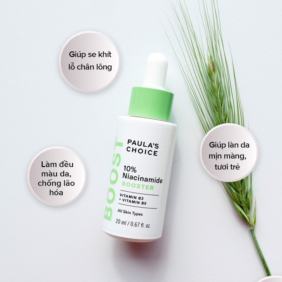 Tinh Chất Paula’s Choice 10% Niacinamide Booster 20ml