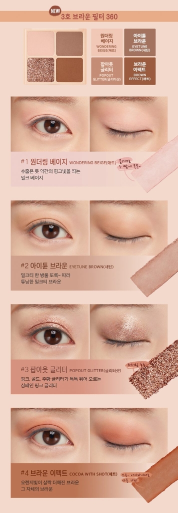 Bảng Màu Mắt Peripera Ink Pocket Shadow Palette # 02