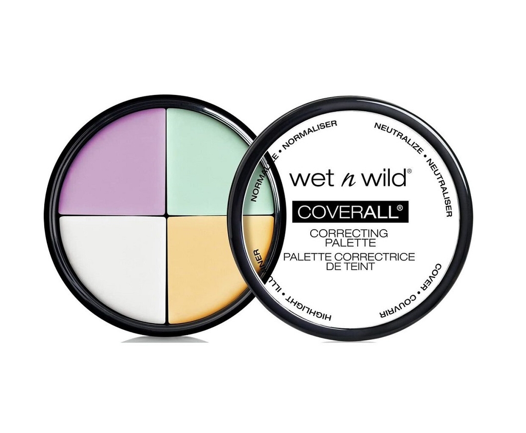 Kem Che Khuyết Điểm Wet N Wild Coverall Correcting Palette 4 Ô