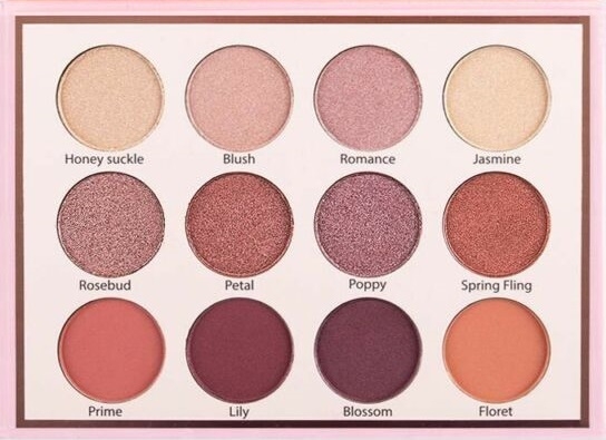 Bảng Màu Mắt Beauty Creations Eye Bloom (12 Ô)