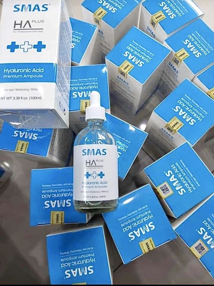 Tinh Chất Cấp Nước SMAS Hyaluronic Acid Premium Ampoule 100ml