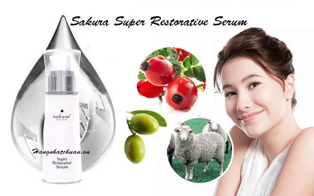 Tinh Chất Phục Hồi Da Chống Lão Hoá Sakura Super Restorative Serum 30ml