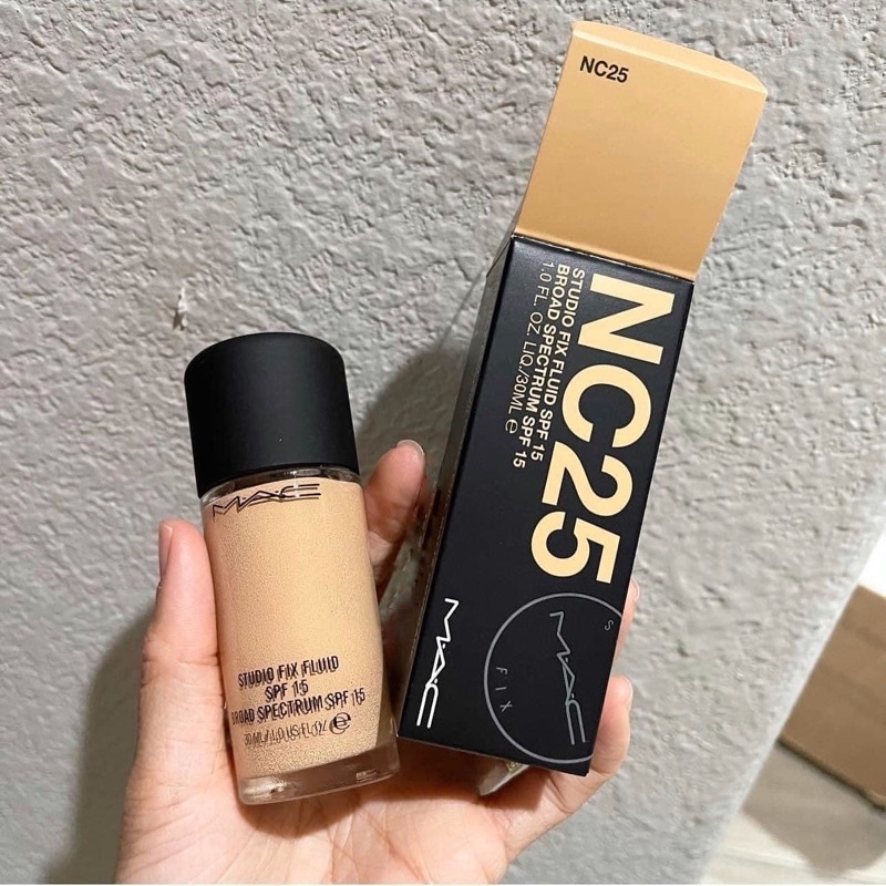 Kem Nền MAC Mỏng Mịn SPF 30 PA++ NC25 Màu Tự nhiên