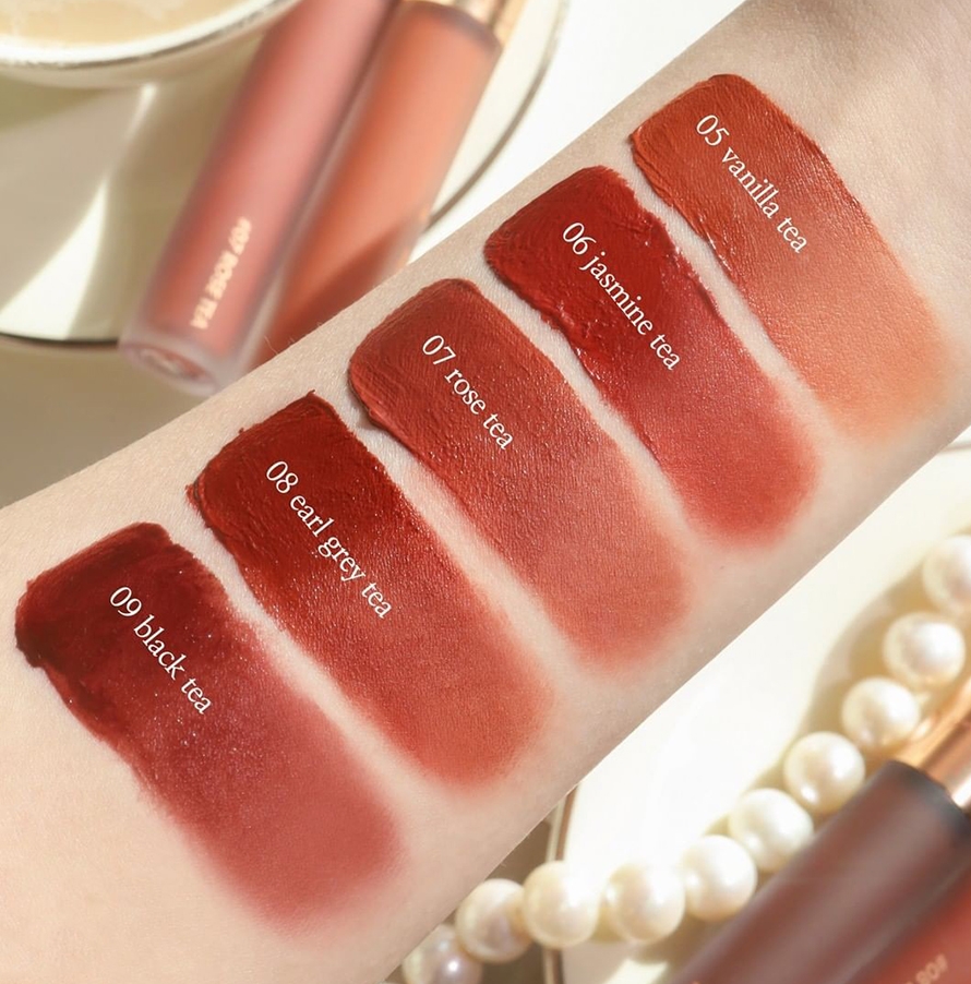 Son Kem Romand Milk Tea Velvet Tint  #07 Rose Tea