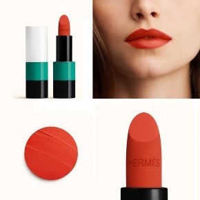 Son Rouge Hermès Matte Lipstick Limited Edition 71 Orange Brûlé