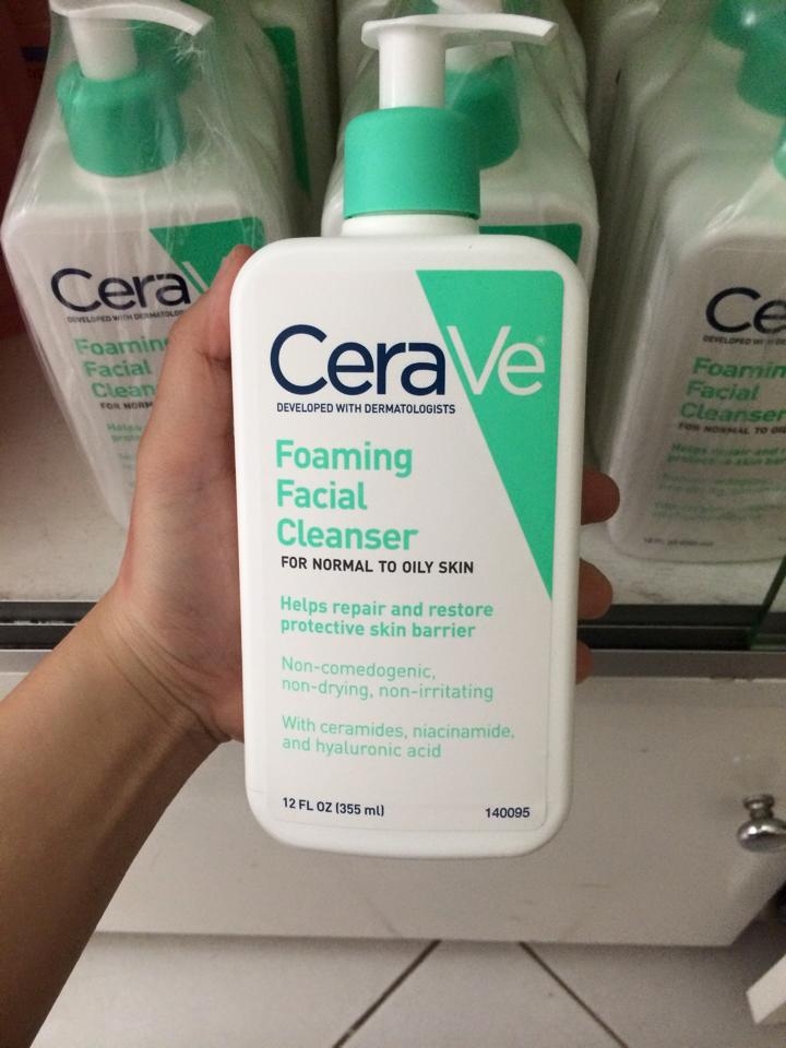 SRM Cerave Foaming Facial Cleanser For Normal To Oily Skin 473ml