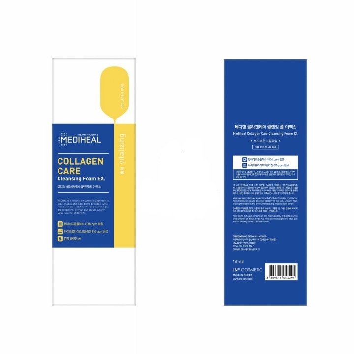 Sữa Rửa Mặt Mediheal Collagen Care EX 170ml