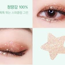 Màu Mắt Nhũ Black Rouge Pearlvely I Glitter #G01