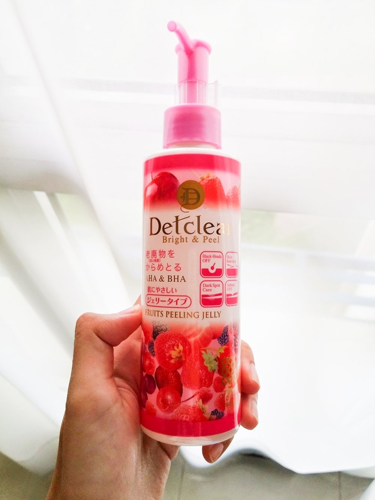 Tẩy Tế Bào Chết Dạng Gel Detclear Bright & Peel (Hồng) 180ml