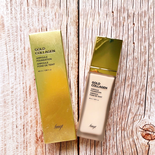 Kem Nền The Face Shop Gold Collagen Ampoule Foundation V203 40ml