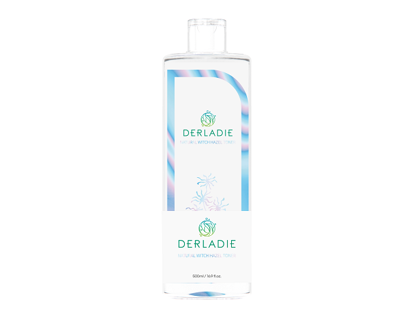 Nước Hoa Hồng Thu Nhỏ Lỗ Chân Lông Derladie Cleansing Water Witch Hazel 500ml