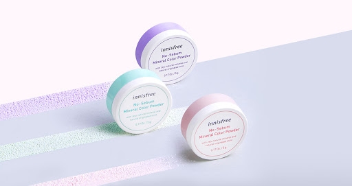 Phấn Phủ Bột Kiềm Dầu Innisfree No-Sebum Mineral Color Powder 5g #21 Violet