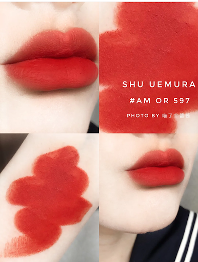 Son Shu Uemura Rouge Unlimited Amplified Matte AM OR 597