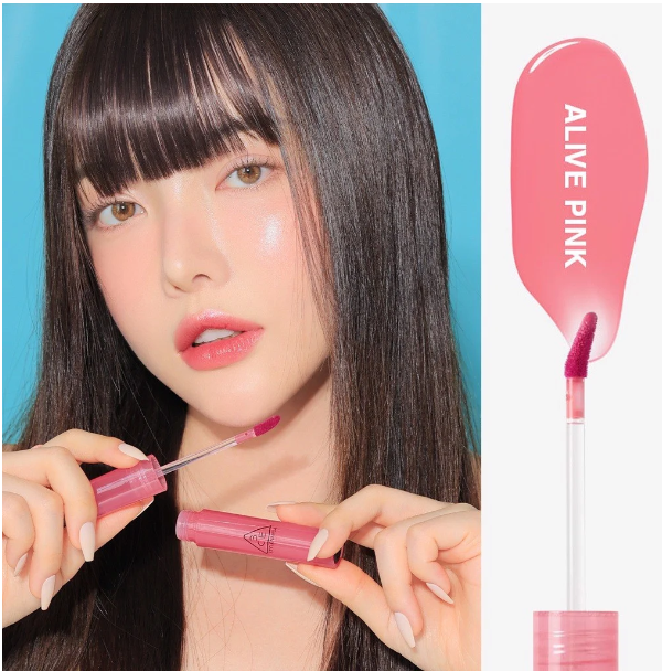 Son Tint Bóng 3ce Syrup Layering Tint #Alive Pink