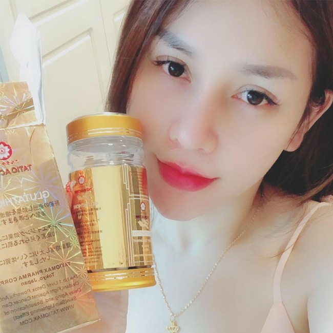 Viên Uống trắng da Tatio Active Gold Glutathione 60 Viên