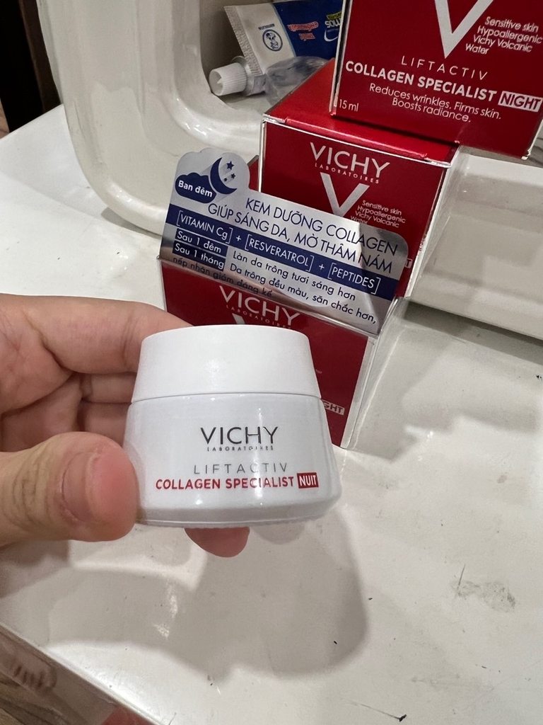 Kem Vichy Collagen Specialist Night 15ml