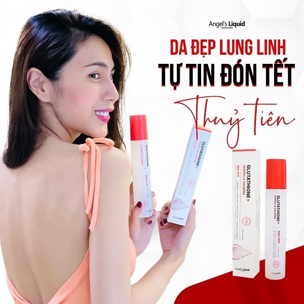 Xịt Trị Mụn Lưng Angel's Liquid Glutathione+ Centella Calming Body Mist 150ml