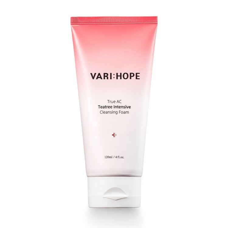 Sữa rửa mặt Vari:hope True AC Teatree Intensive Cleansing Foam 120ml