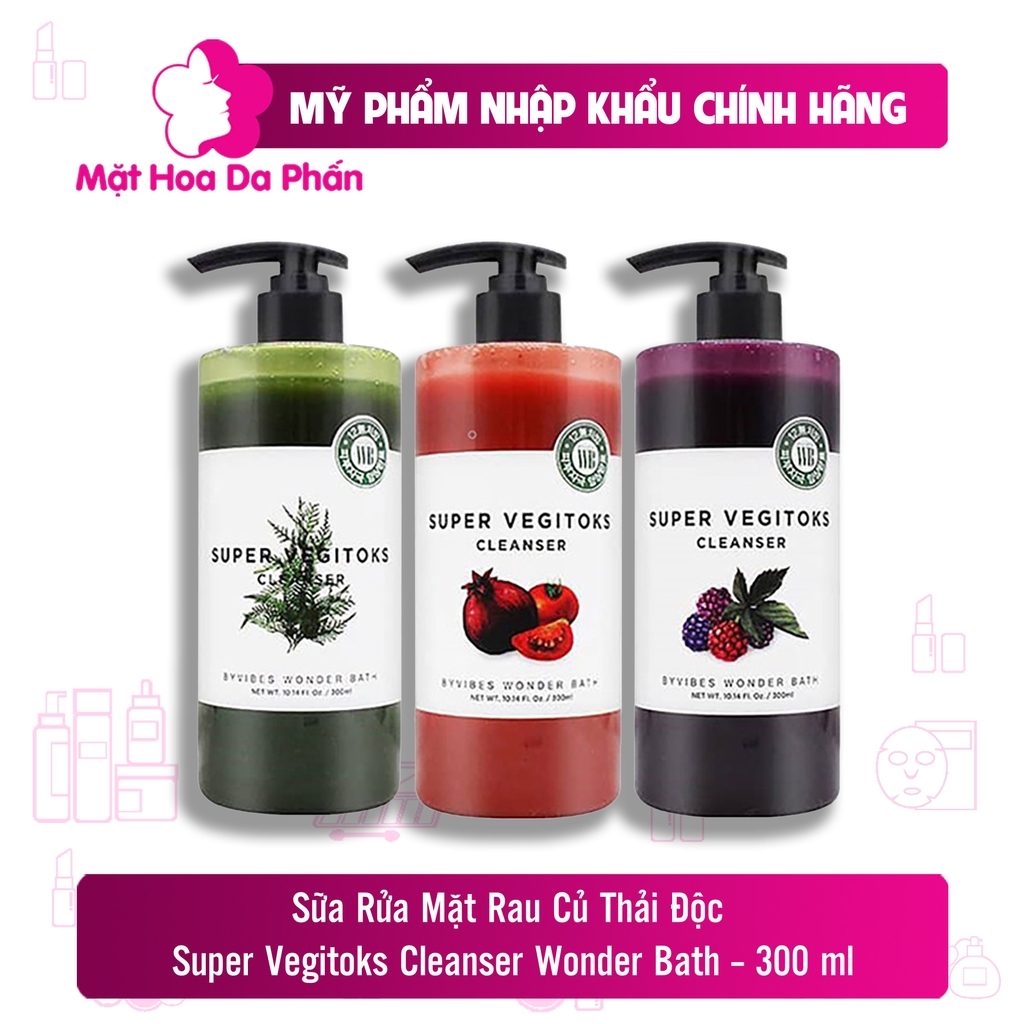 SRM Rau Củ Super Vegitoks Xanh 300ml ( Mã Mới )