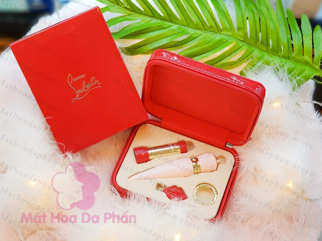 [PHIÊN BẢN GIỚI HẠN 2021] Set Son Christian Louboutin Rouge Silky Satin (1case-1 lõi - 2 charm)