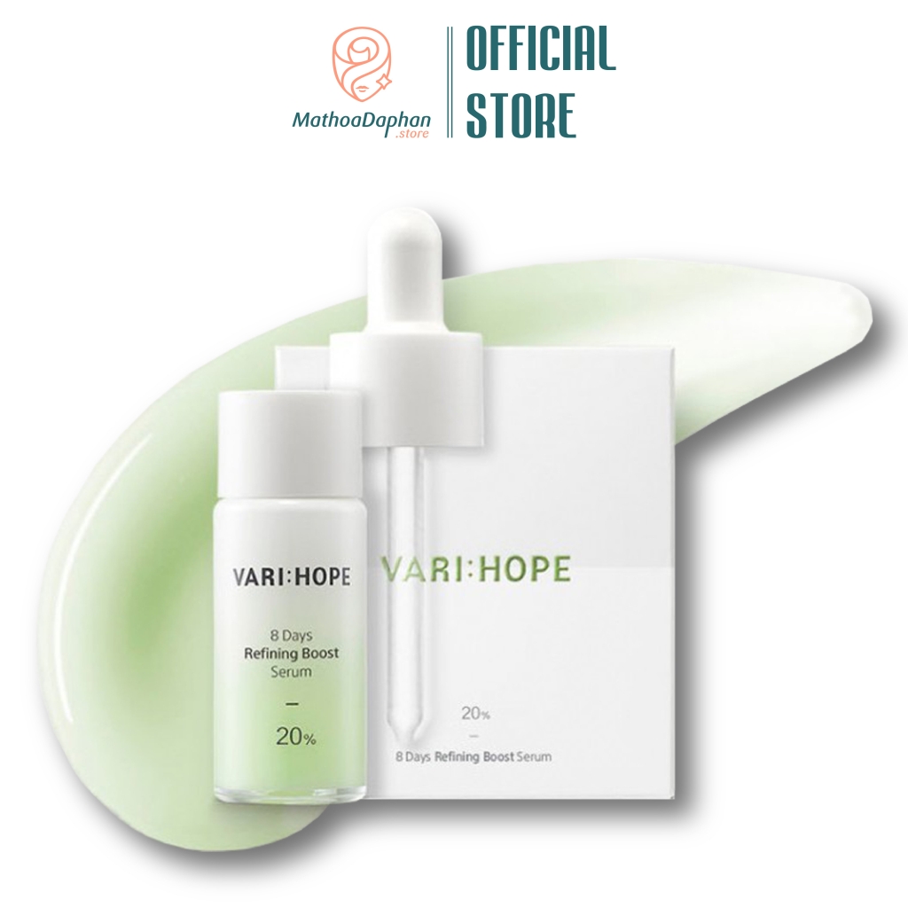 Tinh Chất Varihope  8 Days AHA-BHA-PHA Refining Boost Serum 15g