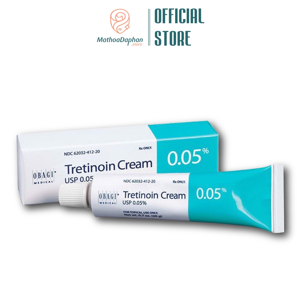 Kem Trị Mụn & Chống Lão Hóa Obagi Tretinoin Cream 0.05% 20Gr