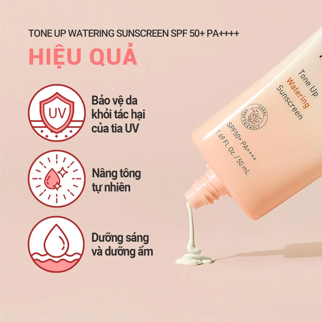 (Mẫu Mới) Kem Chống Nắng Innisfree Tone Up No Sebum Sunscreen 50ml