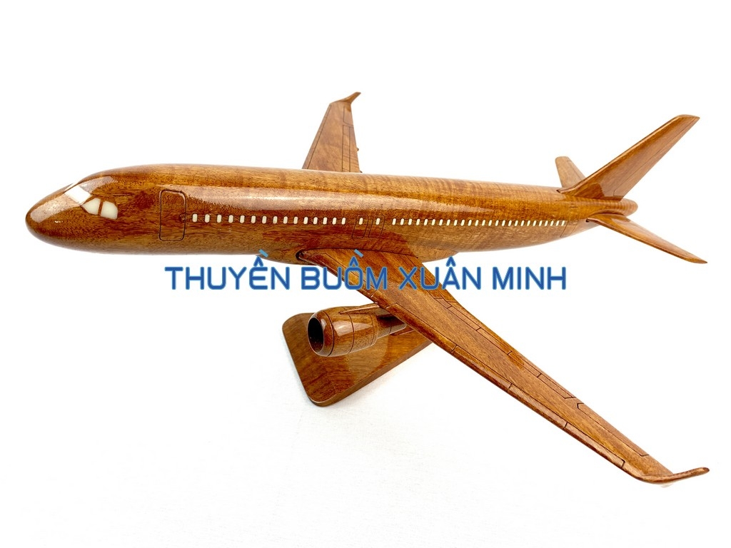 Mô Hình Máy Bay Gỗ AIRBUS A320 Trang Trí | Gỗ Căm Xe tự nhiên ...