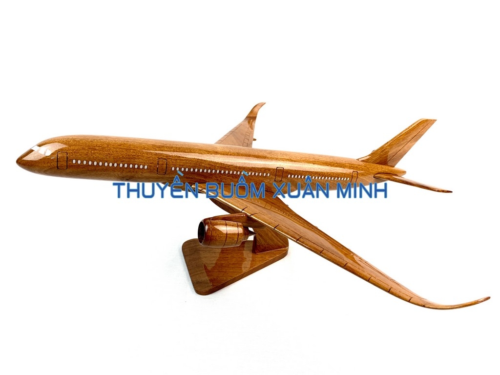 Mô Hình Máy Bay Gỗ AIRBUS A350 Trang Trí | Gỗ Căm Xe tự nhiên ...