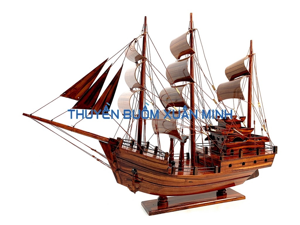 Thuyền Buồm Gỗ Mô Hình Tàu Đánh Cá Thái Lan (Loại Tiêu Chuẩn) | Gỗ ...