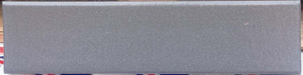 Gạch thẻ 6x24cm màu ghi tráng men Gốm Đất Việt