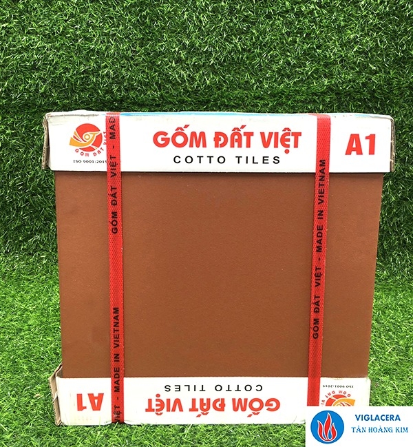 Gạch lát 30x30cm đỏ Gốm Đất Việt