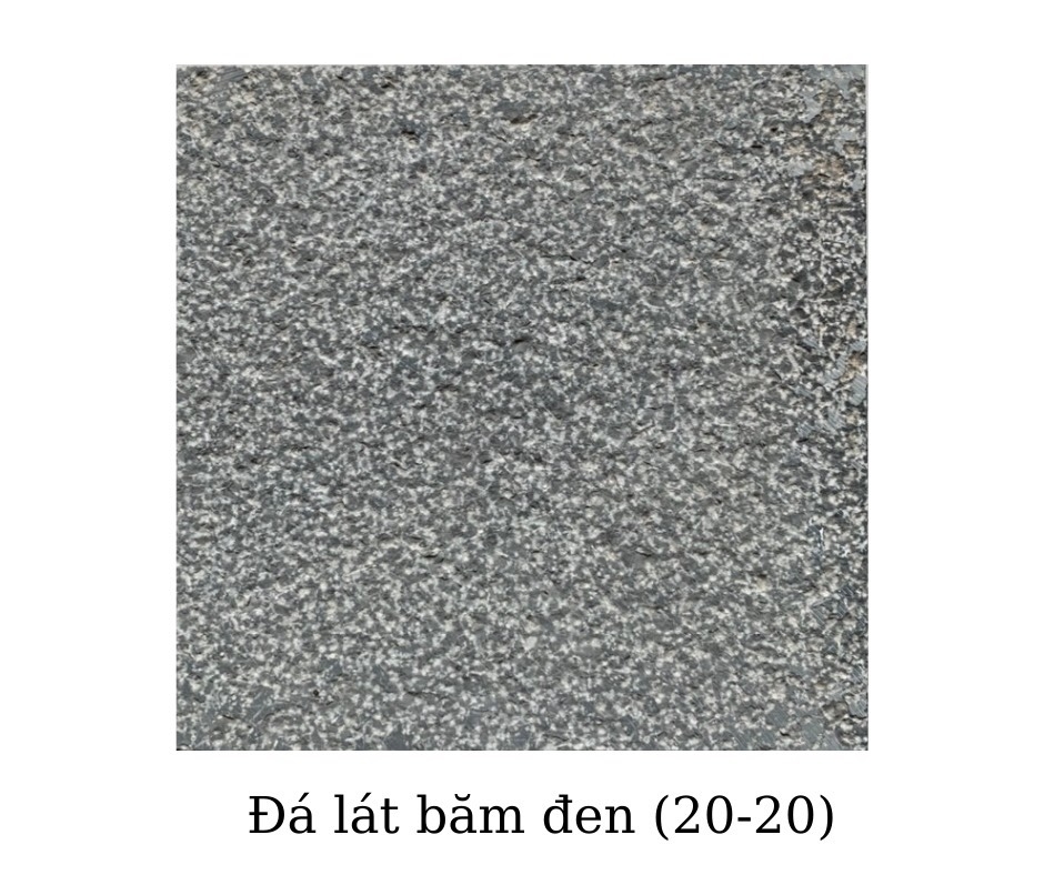 Đá đen băm mặt toàn phần