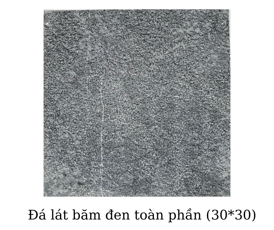 Đá đen băm mặt toàn phần