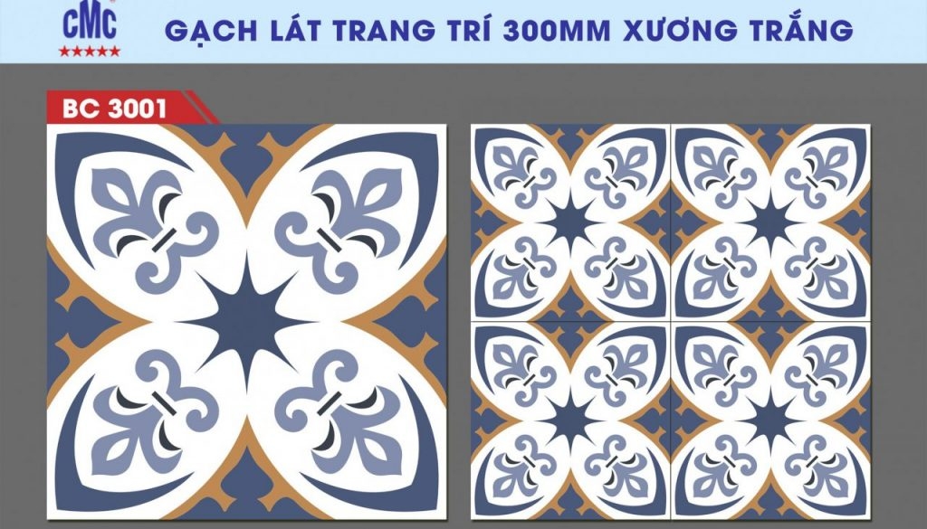 Gạch lát 30x30cm BC3001