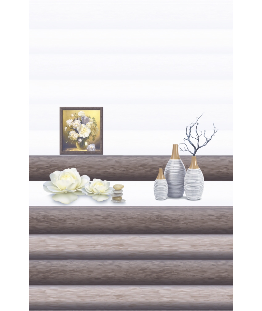 CB3611 Bộ gạch ốp định hình vân gỗ