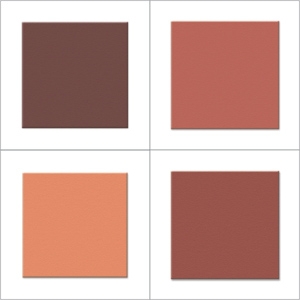 Gạch lát 40x40cm màu nâu chocolate Gốm Đất Việt